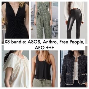 Anthro, ASOS, AEO, Free People++++ XS bundle